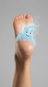 warm water character image prompt result