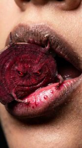 beetroot on lip prompt result